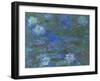 Nymphéas bleus-Claude Monet-Framed Giclee Print