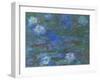 Nymphéas bleus-Claude Monet-Framed Giclee Print