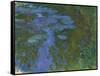 Nympheas, C. 1914-1917-Claude Monet-Framed Stretched Canvas
