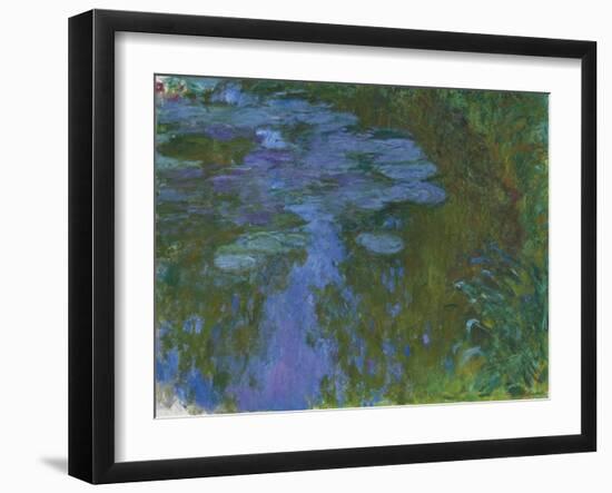 Nympheas, C. 1914-1917-Claude Monet-Framed Giclee Print