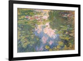 Nympheas, c.1919-22-Claude Monet-Framed Giclee Print