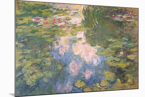 Nympheas, c.1919-22-Claude Monet-Mounted Giclee Print