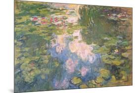 Nympheas, c.1919-22-Claude Monet-Mounted Giclee Print