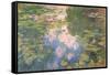 Nympheas, c.1919-22-Claude Monet-Framed Stretched Canvas