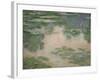 Nympheas. Canvas, 82 x 102 cm Inv. 89.-Claude Monet-Framed Giclee Print