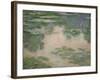 Nympheas. Canvas, 82 x 102 cm Inv. 89.-Claude Monet-Framed Giclee Print