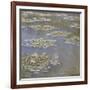 Nympheas, circa 1905-Claude Monet-Framed Giclee Print