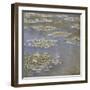 Nympheas, circa 1905-Claude Monet-Framed Giclee Print