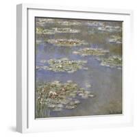 Nympheas, circa 1905-Claude Monet-Framed Giclee Print