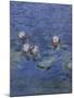 Nympheas-Detail-Claude Monet-Mounted Giclee Print