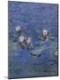 Nympheas-Detail-Claude Monet-Mounted Giclee Print