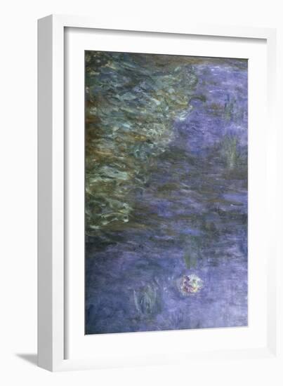 Nympheas, Detail-Claude Monet-Framed Giclee Print