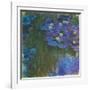 Nymphéas En Fleur, 1914-17 (Oil on Canvas)-Claude Monet-Framed Giclee Print