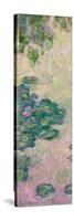 Nymphéas (Fragment), C.1912 (Oil on Canvas)-Claude Monet-Stretched Canvas