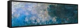 Nymphéas, Paneel a II-Claude Monet-Framed Stretched Canvas