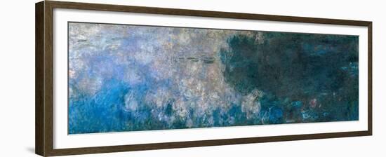 Nymphéas, Paneel a II-Claude Monet-Framed Giclee Print