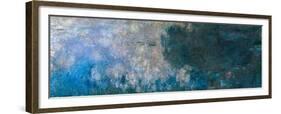 Nymphéas, Paneel a II-Claude Monet-Framed Giclee Print