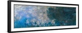 Nymphéas, Paneel a II-Claude Monet-Framed Giclee Print