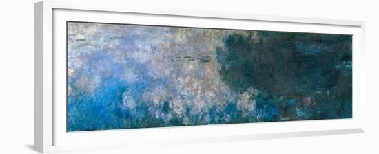 Nymphéas, Paneel a II-Claude Monet-Framed Giclee Print