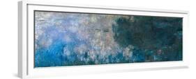 Nymphéas, Paneel a II-Claude Monet-Framed Giclee Print