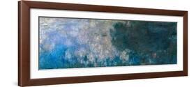 Nymphéas, Paneel a II-Claude Monet-Framed Giclee Print