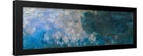 Nymphéas, Paneel a II-Claude Monet-Framed Giclee Print