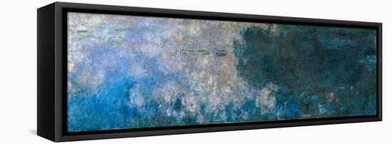 Nymphéas, Paneel a II-Claude Monet-Framed Stretched Canvas
