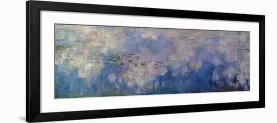 Nymphéas, Paneel B II-Claude Monet-Framed Giclee Print