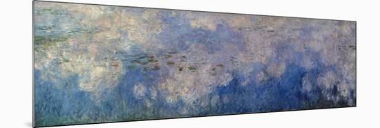 Nymphéas, Paneel B II-Claude Monet-Mounted Giclee Print