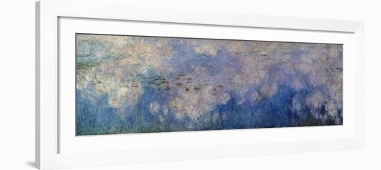 Nymphéas, Paneel B II-Claude Monet-Framed Giclee Print