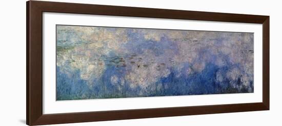 Nymphéas, Paneel B II-Claude Monet-Framed Giclee Print