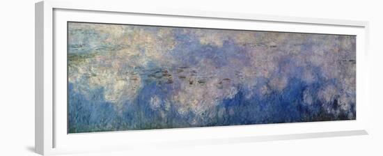 Nymphéas, Paneel B II-Claude Monet-Framed Giclee Print