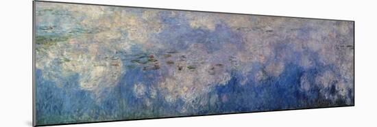 Nymphéas, Paneel B II-Claude Monet-Mounted Giclee Print