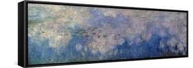 Nymphéas, Paneel B II-Claude Monet-Framed Stretched Canvas