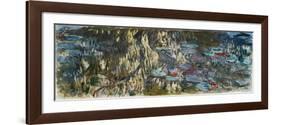 Nymphéas (Reflets De Saule), 1916-1919-Claude Monet-Framed Giclee Print