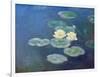 Nympheas: Sun Effects-Claude Monet-Framed Giclee Print