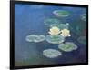 Nympheas: Sun Effects-Claude Monet-Framed Giclee Print