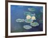 Nympheas: Sun Effects-Claude Monet-Framed Giclee Print