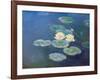 Nympheas: Sun Effects-Claude Monet-Framed Giclee Print