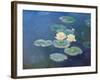 Nympheas: Sun Effects-Claude Monet-Framed Giclee Print