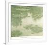 Nympheas Water Landscape, c.1907-Claude Monet-Framed Art Print