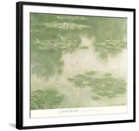 Nympheas Water Landscape, c.1907-Claude Monet-Framed Art Print