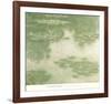 Nympheas Water Landscape, c.1907-Claude Monet-Framed Art Print