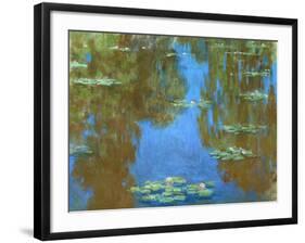 Nympheas (Waterlilies), 1903-Claude Monet-Framed Giclee Print