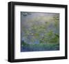 Nymphéas (Waterlilies), c. 1914-17-Claude Monet-Framed Giclee Print