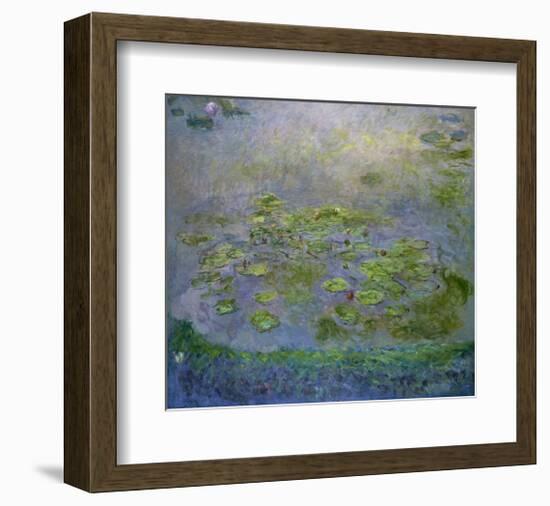 Nymphéas (Waterlilies), c. 1914-17-Claude Monet-Framed Art Print