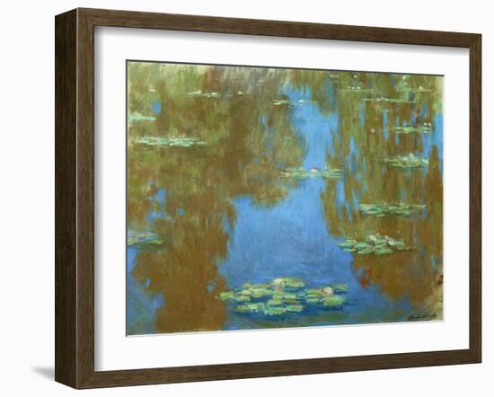 Nympheas (Waterlilies) Oil on canvas, 1903 73 x 92 cm Inv. 5163 .-Claude Monet-Framed Giclee Print