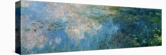 Nymphéas (Waterlilies), Paneel C II-Claude Monet-Stretched Canvas