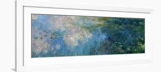 Nymphéas (Waterlilies), Paneel C II-Claude Monet-Framed Giclee Print