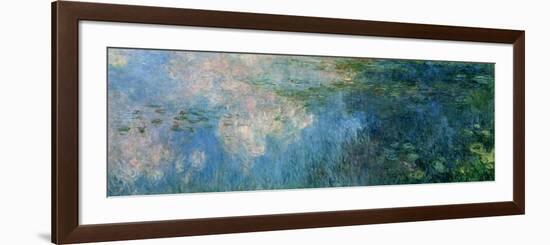 Nymphéas (Waterlilies), Paneel C II-Claude Monet-Framed Giclee Print